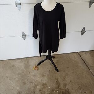 Eileen Fisher Crepe black dress